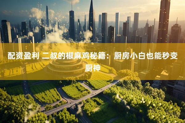 配资盈利 二叔的椒麻鸡秘籍：厨房小白也能秒变厨神